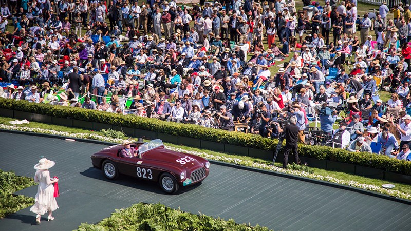 Seventy Ferraris on show at Pebble Beach